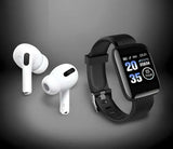 Bluetooth Wireless Earbuds & Smart Watch (Pack Of 2)Assorted Color