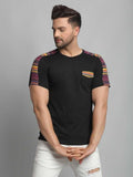 Rigo Cotton Solid Half Sleeves Mens Round neck T-Shirts